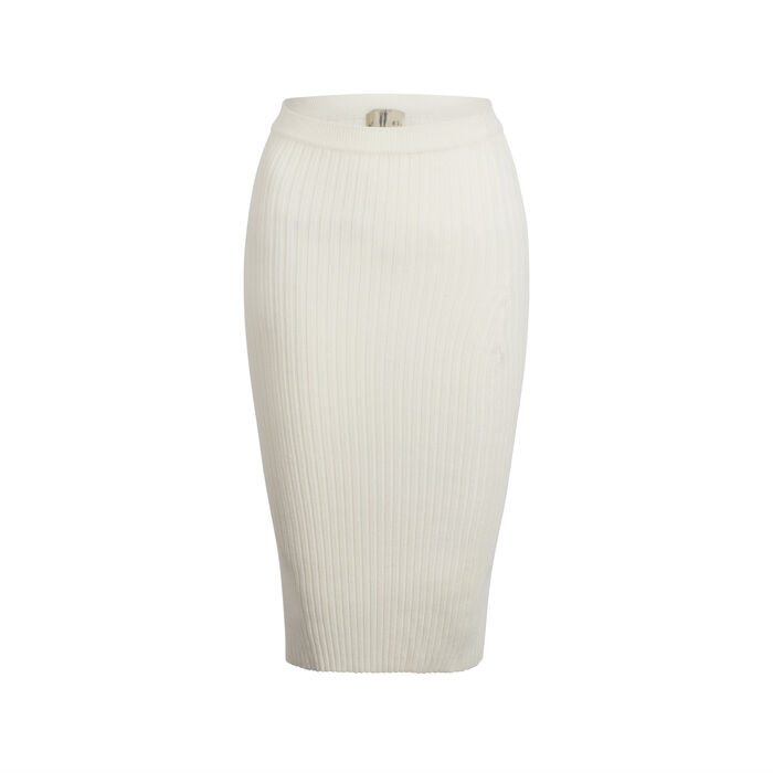 GIU GIU Nonna Tube Skirt- Ivory