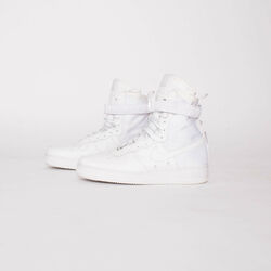 Nike SF Air Force 1 Sneakers in Triple White