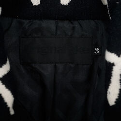 OriginalFake Season 1 X-Eyes Knit Collar Liner Puff Jacket