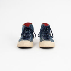 Visvim Denim & Suede Skagway High Tops
