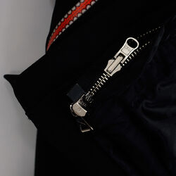 OriginalFake Season 1 X-Eyes Knit Collar Liner Puff Jacket