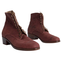 Dawn Boot in Mahogany Leather
