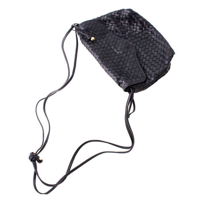 Vintage Woven Shoulder Bag