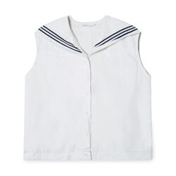 1950s Paddle & Saddle Navy Top