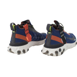 Nike Men's React Runner Mid WR ISPA Blue Void/Team Orange Synthetic