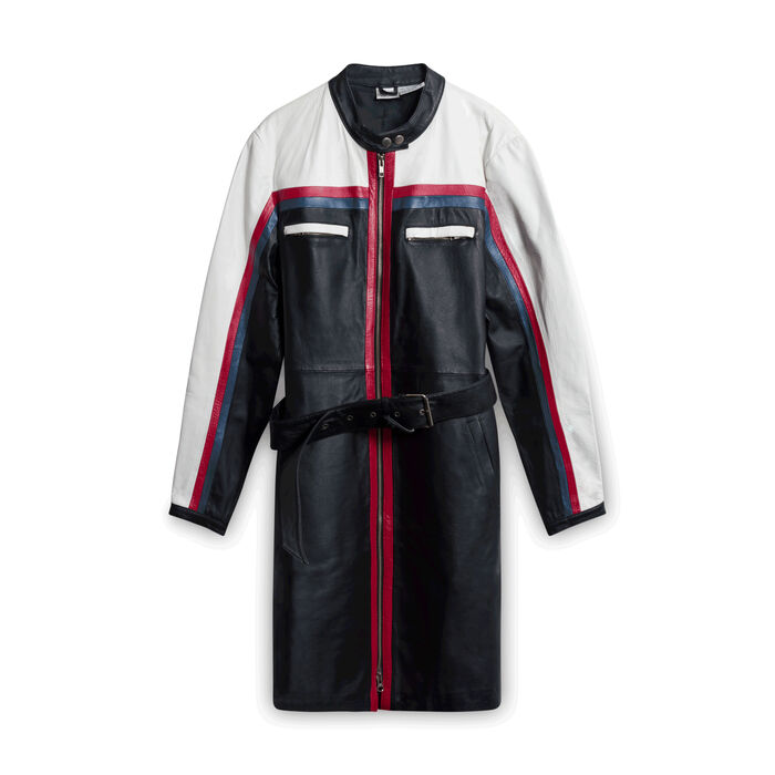 Newport News Leather Coat