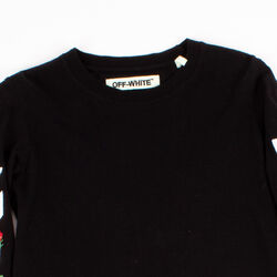 Off-White Rose Embroidered Long Sleeve Shirt