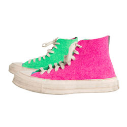 Jw Anderson Converse Edition Felt Chuck 70 - Pink/Green