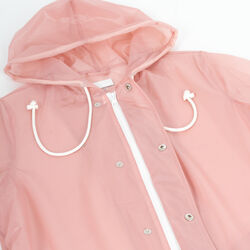 Mother Semi Transparent Raincoat