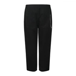 Helmut Lang Cropped Trousers with Pocket Tab