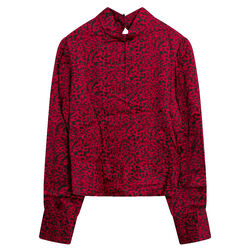Musier Paris Eugenie Keyhole Blouse