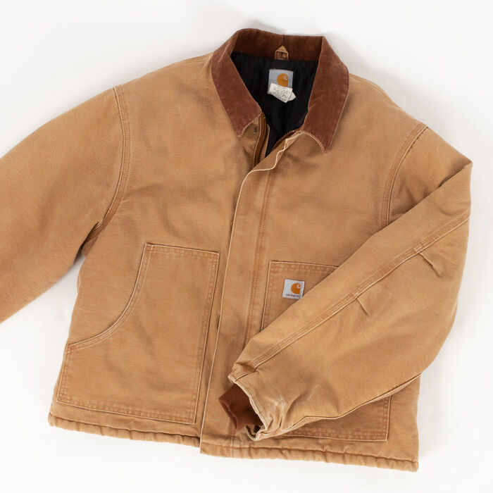 Carhartt Men's Traditional Arctic Quilt Lined Duck Coat