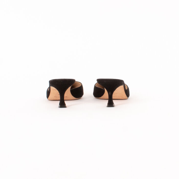 Manolo Blahnik Carolyne Backless Mules