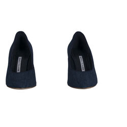 Manolo Blahnik Denim Pumps