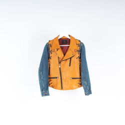 Hybrid Leather Vest / Denim Jacket