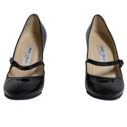 Jimmy Choo Kindle Patent Mary-Jane in Black