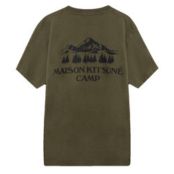 US MK Camp Short-Sleeved Tee-Shirt - Dark Khaki