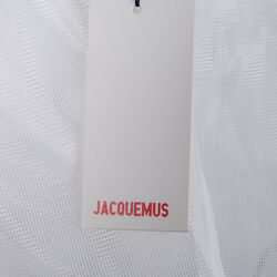 Jacquemus White Mesh Top