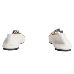 GUCCI Deva Horsebit & Chain Convertible Pointed Toe Ballet Flat