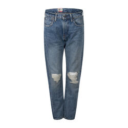 Levi's 505c Distressed Slim Straight Leg Jeans