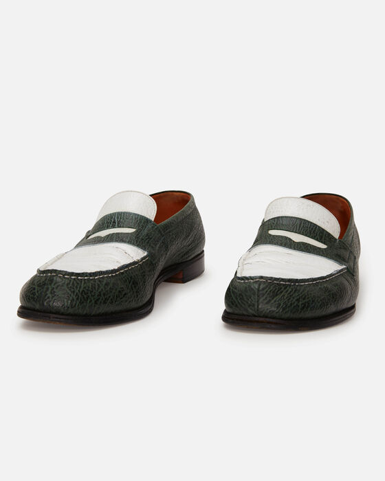 Custom Alligator Skin JM Weston 180 Loafers