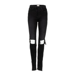Cotton Citizen High Split Jean in Black