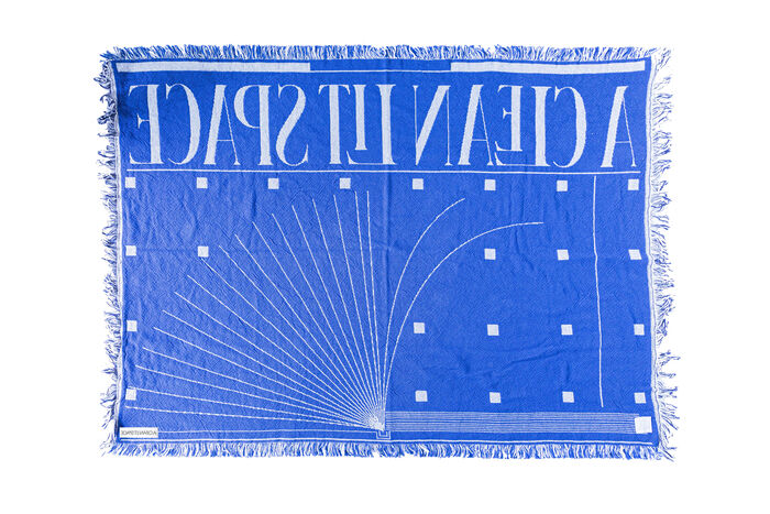 A Clean Lit Space x Eric Hu Blanket