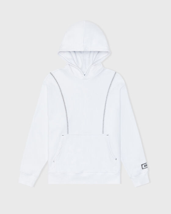 Baseball Hoodie - White