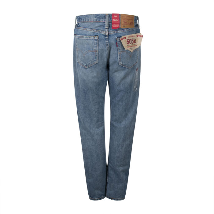 Levi's 505c Distressed Slim Straight Leg Jeans
