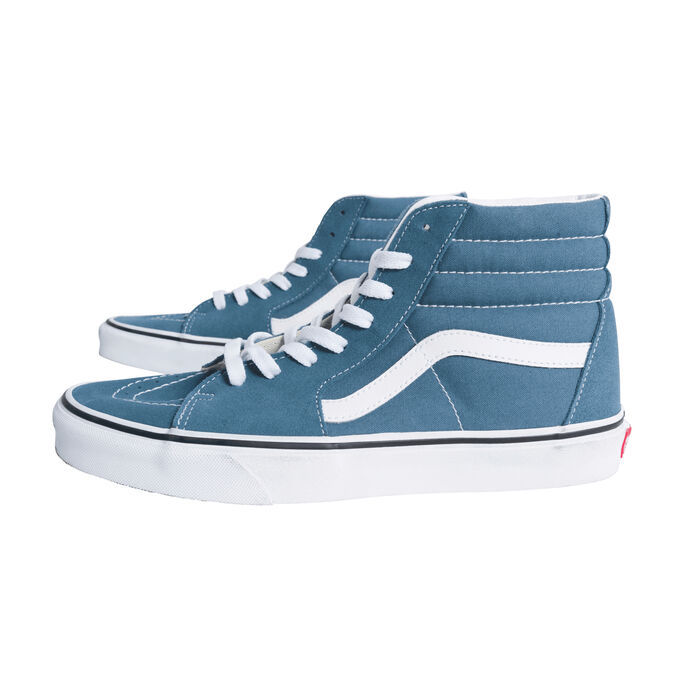 Vans Canvas Sk8-Hi- Blue Mirage/ True White