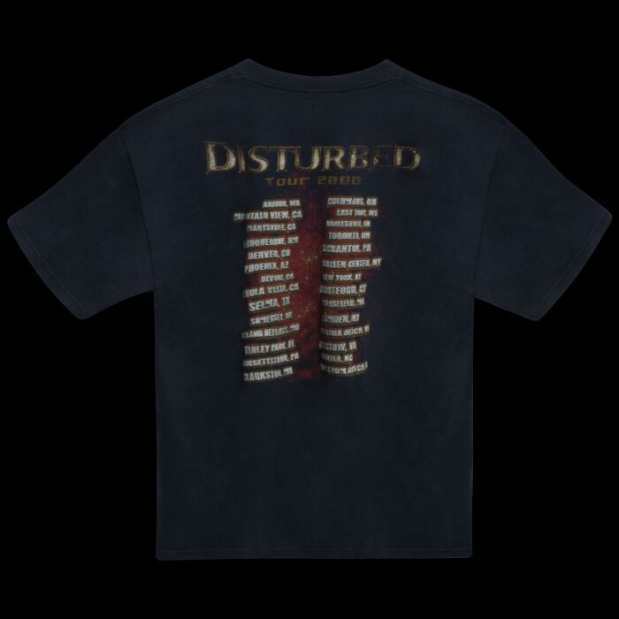 Disturbed Tour Tee 2006