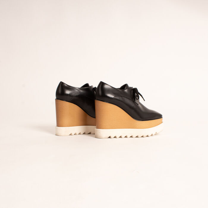 Stella McCartney Elyse Lace Up Platform Bootie