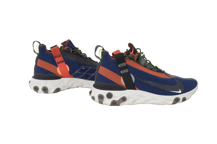Nike Men's React Runner Mid WR ISPA Blue Void/Team Orange Synthetic
