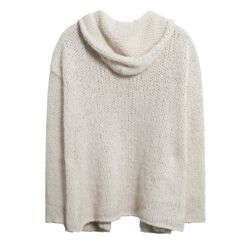 Vintage Hooded Knit Cardigan