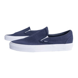 Vans Classic Slip-On Tonal Plaid Dress Blue/ True White