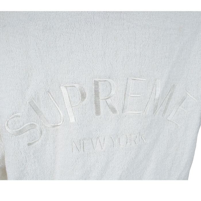 Supreme Terry Cloth Zip-Up Hoodie