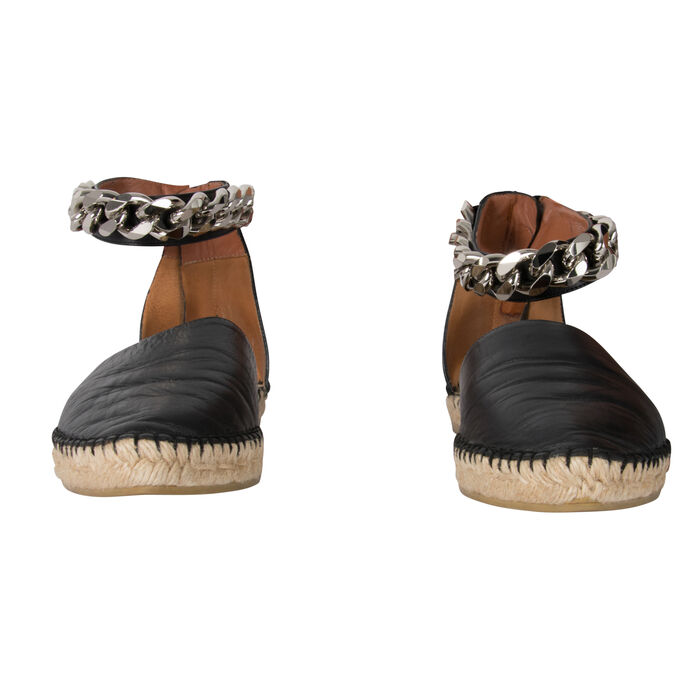 Givenchy Espadrille Sandals with Chain detail