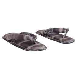 Pedro Garcia x Raquel Allegra Kaname Kimono Tie Dye Sandals - Purple