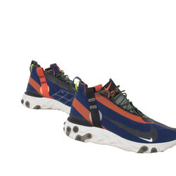 Nike Men's React Runner Mid WR ISPA Blue Void/Team Orange Synthetic