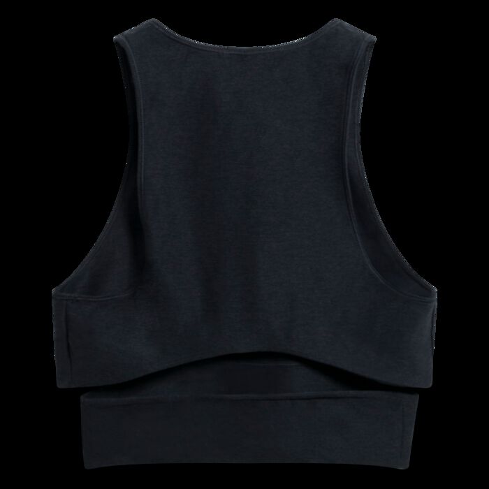 Outdoor Voices Slashback Crop Top Bra in Navy