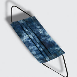 Tie Dye Mask Pack - Indigo