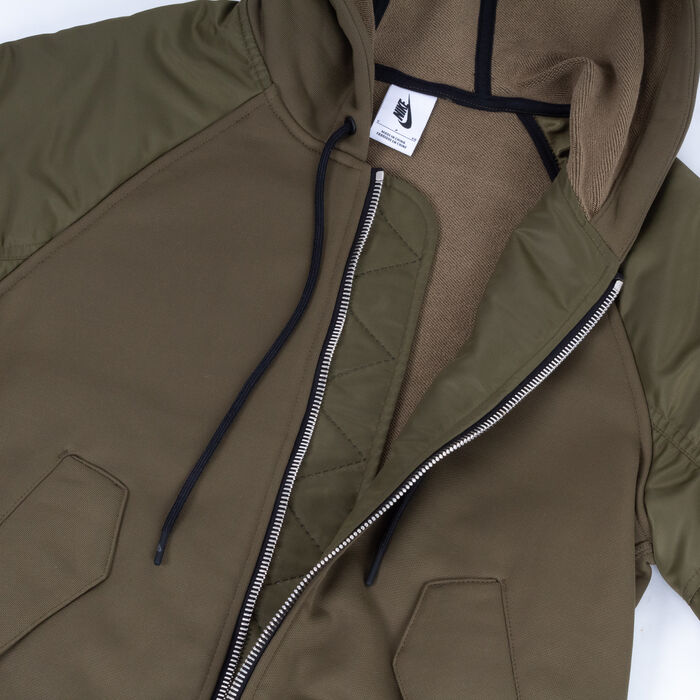nikelab essentials bomber jacket
