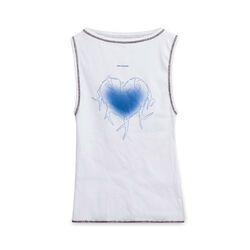 Happy Together Tank Top - White