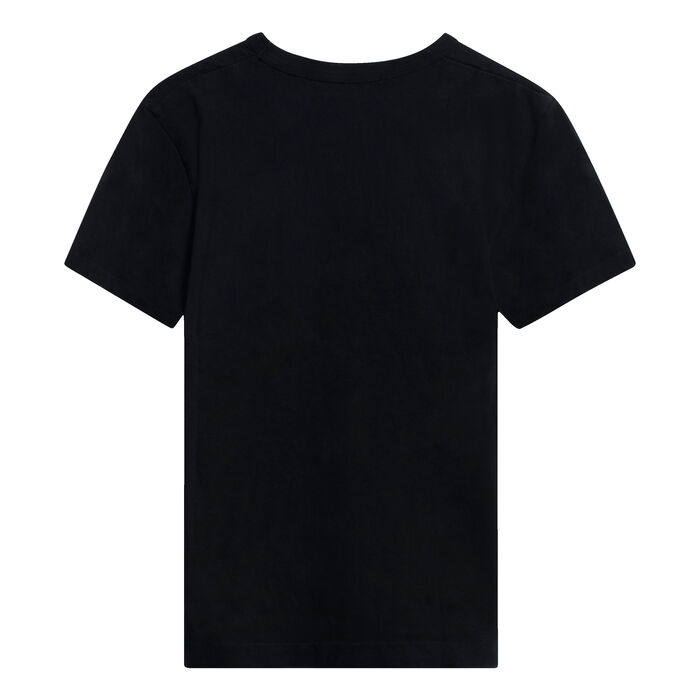 Comme des Garçons Play Black & Red Heart Patch T-Shirt