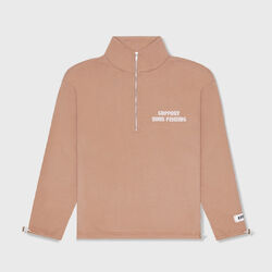 Support Your Friends QTZIP - Brown