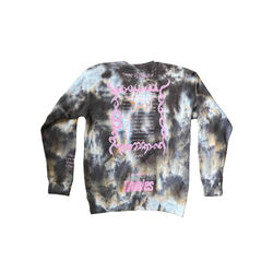 Daisies Crewneck by Chris Lloyd- Tie Dye