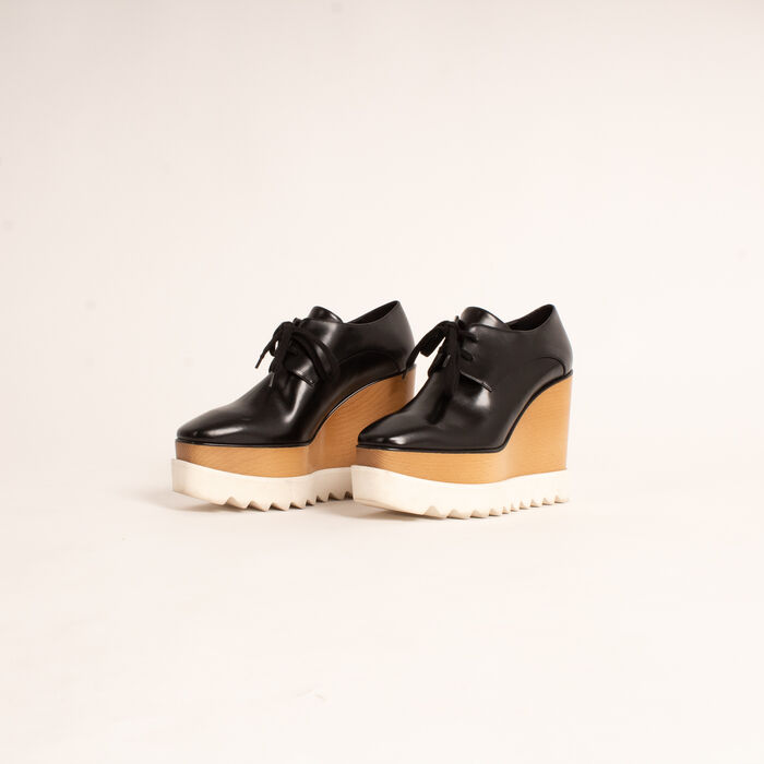 Stella McCartney Elyse Lace Up Platform Bootie