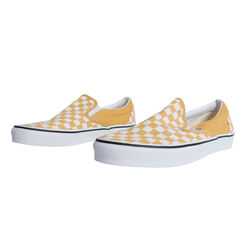 Vans Classic Slip On Checkerboard Ochre True White