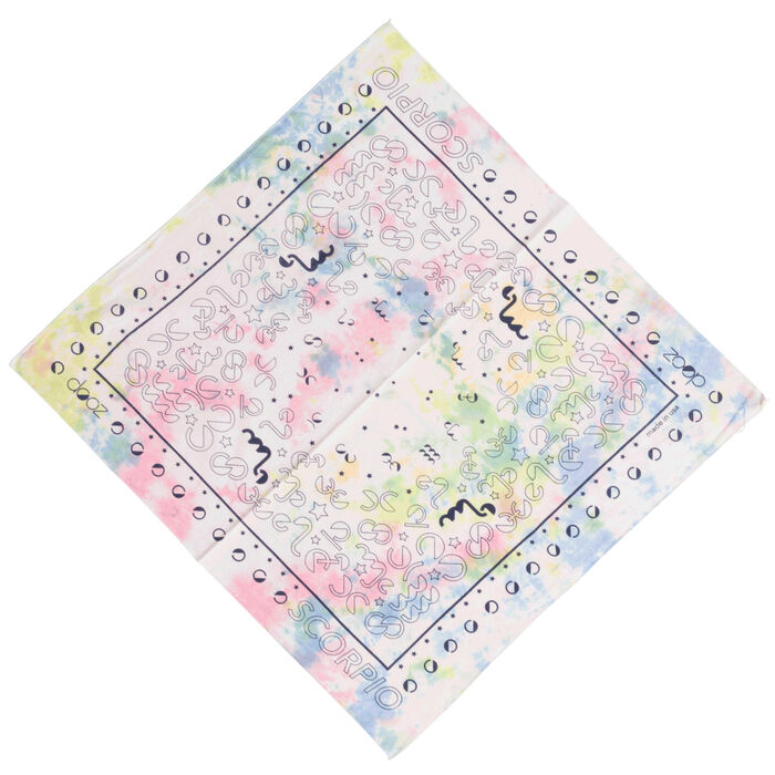 DOOZ Scorpio Bandana + Keychain Set in Tie Dye
