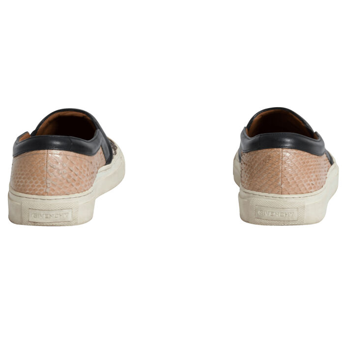 Givenchy Python Slip On Sneakers